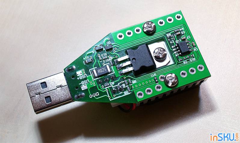 USB-тестер RuiDeng UM24C с Bluetooth-подключением к ПК и электронная нагрузка на 15Вт. Обзор на InSKU.com