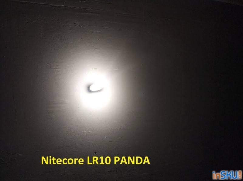 Обзор Nitecore LR10 PANDA - карманная кемпинговая лампа с высоким CRI (лимитированная версия). Обзор на InSKU.com