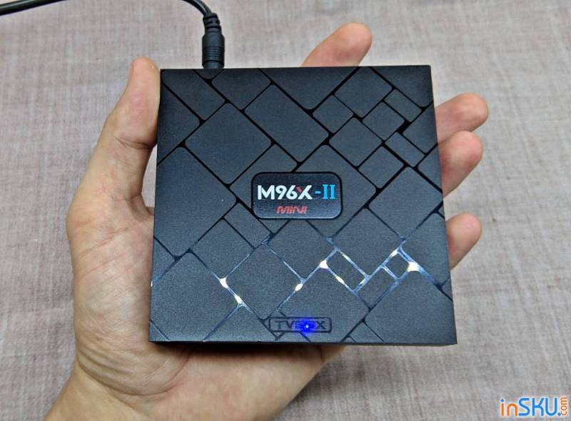 M96X-II mini - обзор бюджетной приставки на Amlogic S905W 2+16GB. Обзор на InSKU.com