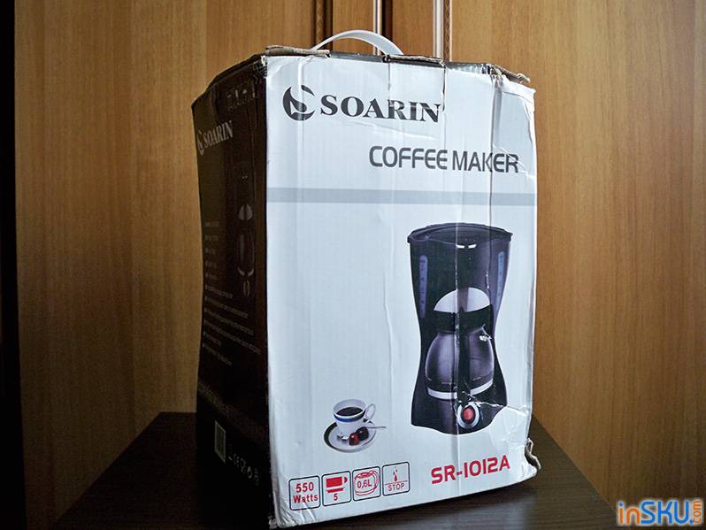 Обзор кофеварки Soarin SR-1012A. Обзор на InSKU.com