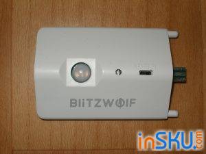 Светодиодный светильник для местной подсветки BlitzWolf  BW-LT8 с инфракрасным датчиком движения. Обзор на InSKU.com
