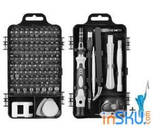 Набор инструментов для ремонта мелкой электроники - Firecore 110 в 1. Обзор на InSKU.com