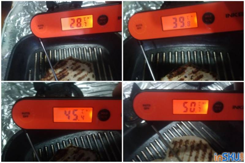 Термометр Inkbird IHT-1P для стейков - с очень быстрой реакцией!. Обзор на InSKU.com