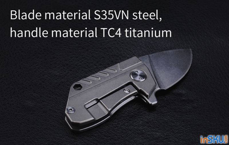 Обзор ножа MecArmy EK35 - игрушка с ТС4 и S35VN. Обзор на InSKU.com
