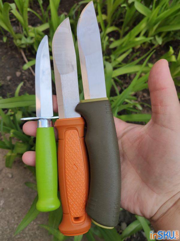 Ножи Morakniv Classic Scout и Kansbol - для себя и для дочери. Обзор на InSKU.com