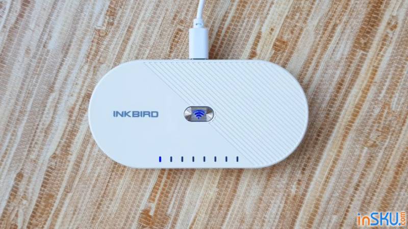 Wi-Fi-шлюз Inkbird IBS-M1 для цифровых датчиков Inkbird. Обзор на InSKU.com