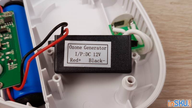 XD001: портативный бытовой озонатор для стерилизации, дезинфекции и дезодорации. Обзор на InSKU.com