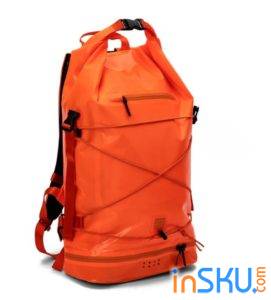 Обзор рюкзака шведского бренда IAMRUNBOX - модель Spin Bag Orange. Обзор на InSKU.com