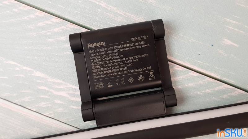 Baseus i-wok: светодиодная лампа-скринбар с креплением на монитор. Обзор на InSKU.com