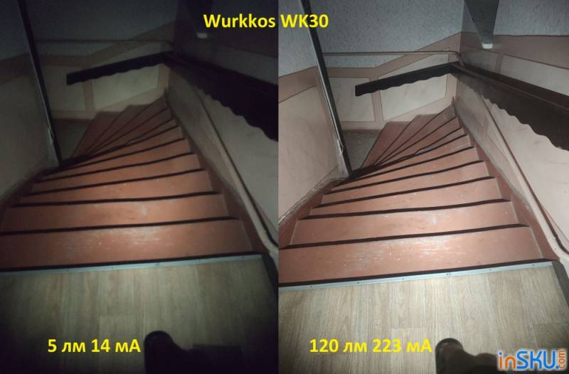Обзор фонаря Wurkkos WK30 - LH351D, красный, УФ, зарядка, стабилизация. Обзор на InSKU.com