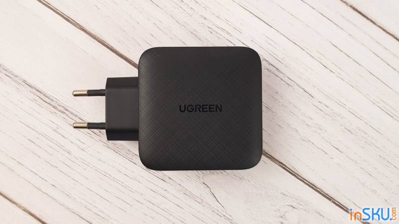 GаN-зарядка Ugreen на 65 Вт: быстро заряжаем ноутбуки, смартфоны и планшеты. Обзор на InSKU.com