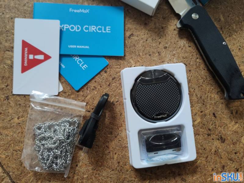 Freemax Maxpod Circle kit - микро обзор микро пода. Обзор на InSKU.com