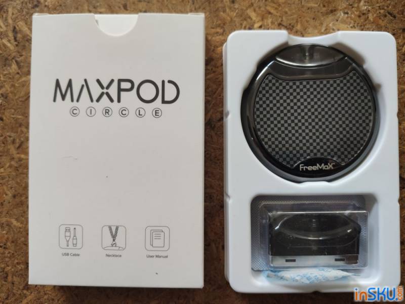 Freemax Maxpod Circle kit - микро обзор микро пода. Обзор на InSKU.com