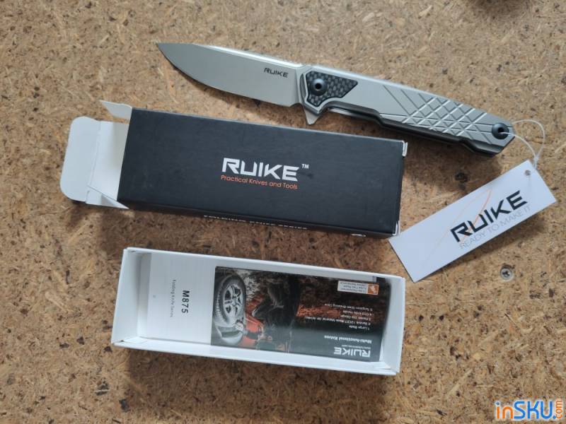Обзор складного ножа Ruike M875-TZ и амбиции высокого сегмента. Обзор на InSKU.com
