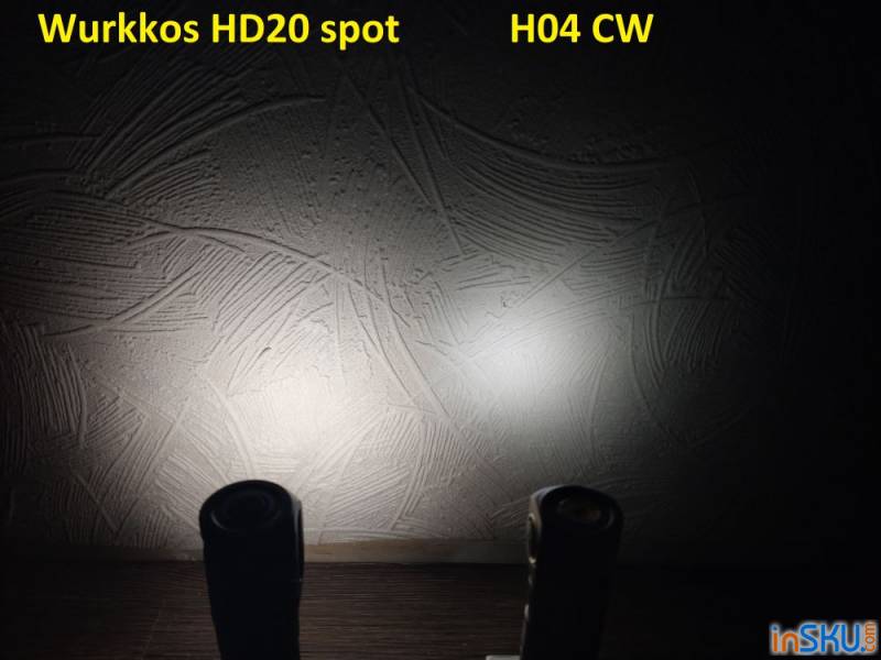 Обзор фонаря Wurkkos HD20 - шикарный фонарь, но не_налобник. Обзор на InSKU.com