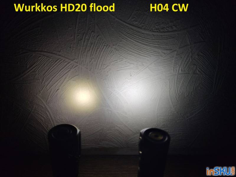 Обзор фонаря Wurkkos HD20 - шикарный фонарь, но не_налобник. Обзор на InSKU.com
