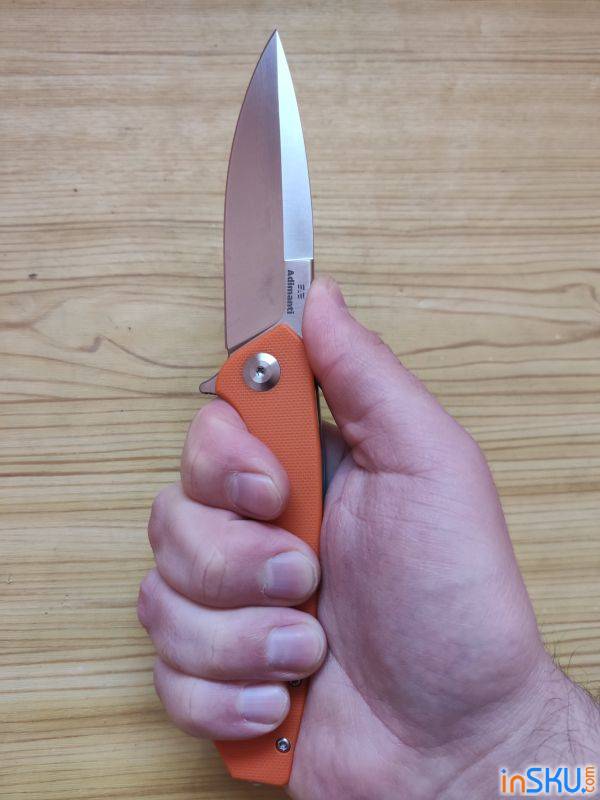 Обзор ножа Skimen-TI - сталь S35VN и титан рукояти. Очень достойно!. Обзор на InSKU.com