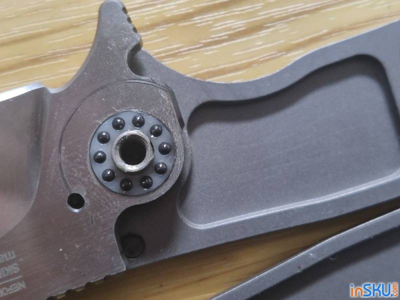 Обзор ножа Skimen-TI - сталь S35VN и титан рукояти. Очень достойно!. Обзор на InSKU.com