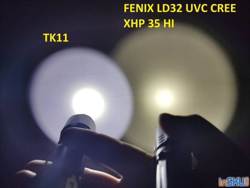 Обзор тактического фонаря Fenix TK11 TAC. Обзор на InSKU.com