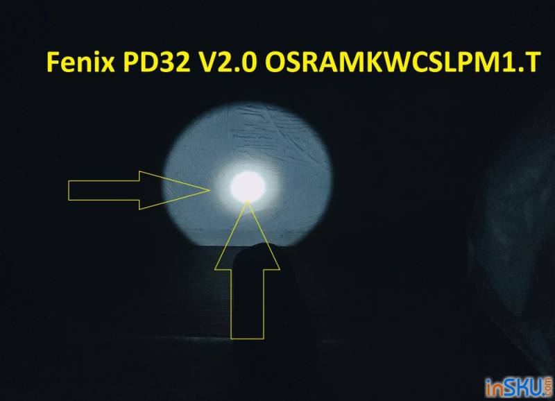 Обзор фонаря Fenix PD32 V2.0 - поисковая модель на OSRAM KW CSLPM1.T. Обзор на InSKU.com