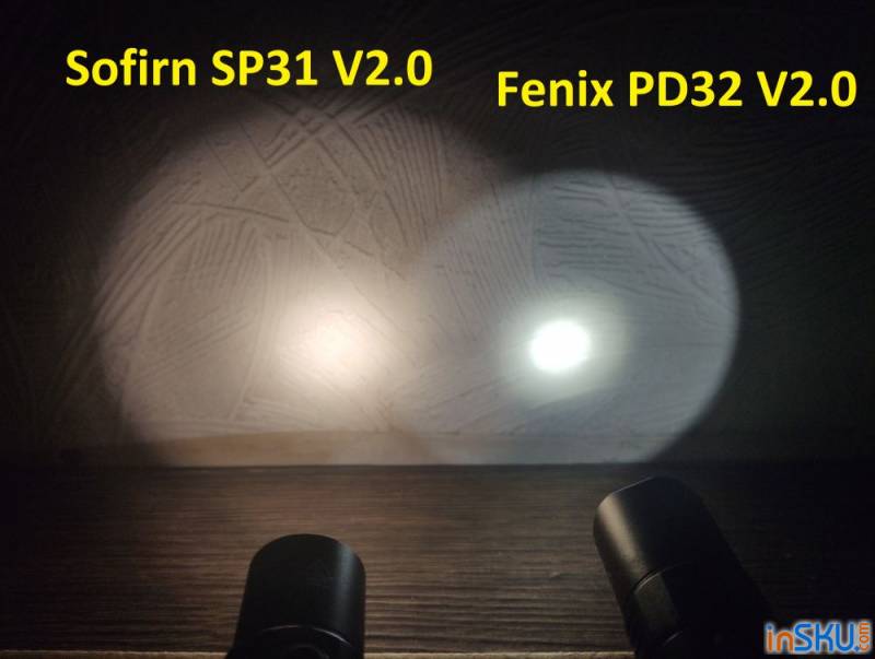 Обзор фонаря Fenix PD32 V2.0 - поисковая модель на OSRAM KW CSLPM1.T. Обзор на InSKU.com