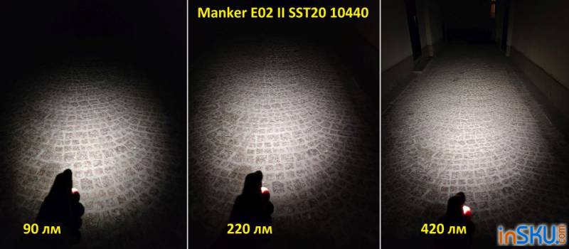 Обзор фонаря Manker E02 II (10440/AAA EDC и Luminus SST20) - красивая мужская игрушка. Обзор на InSKU.com