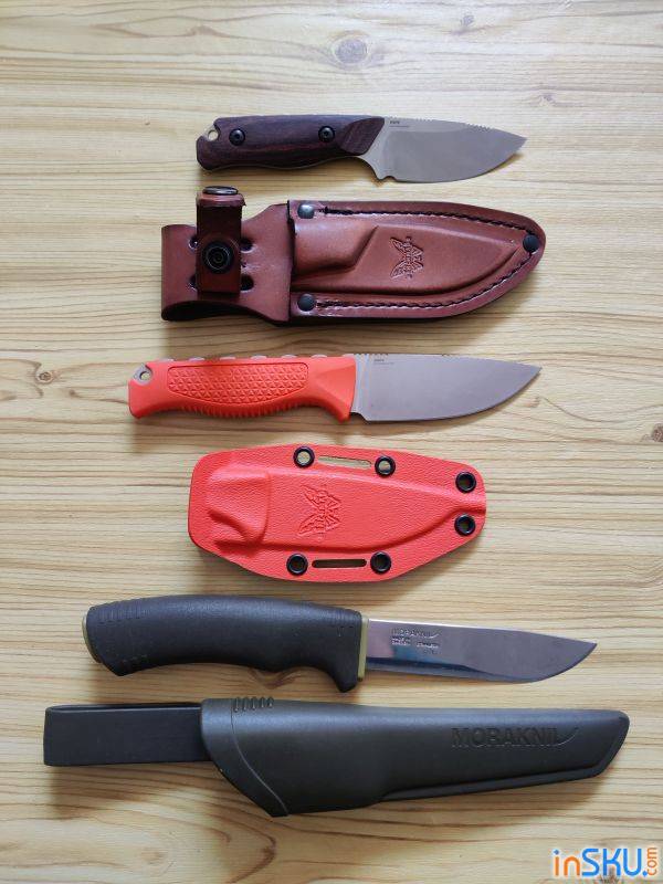 Обзор ножа Benchmade Steep Country - фиксед с CPM-S30V. Охотничий, но не туристический. Обзор на InSKU.com