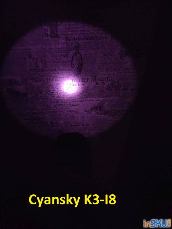 Обзор инфракрасного фонаря Cyansky K3-I8. Тестирование с atn x-sight, сравнение с FENIX TK25IR. Обзор на InSKU.com
