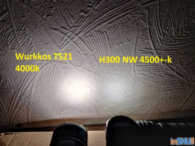 Обзор фонаря Wurkkos TS21 - 3x SST20 с 4000к/type-C/21 700 и много крутых фишек (Anduril 2?). Обзор на InSKU.com