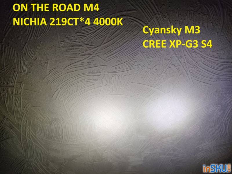 Обзор мелкого фонаря в титановом корпусе Cyansky M3 (CREE XP-G3 S4/700 лм/16 340). Обзор на InSKU.com