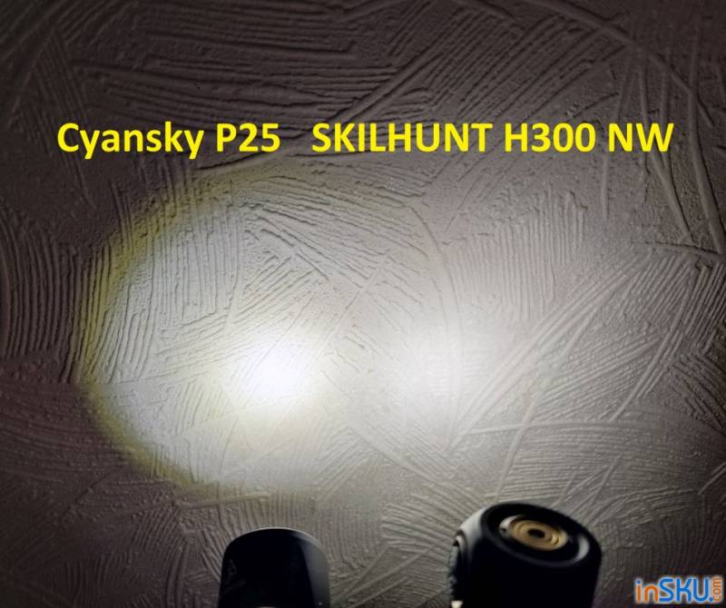 Обзор тактического фонаря Cyansky P25 - 3000 lm и CREE XHP 70.2. Обзор на InSKU.com