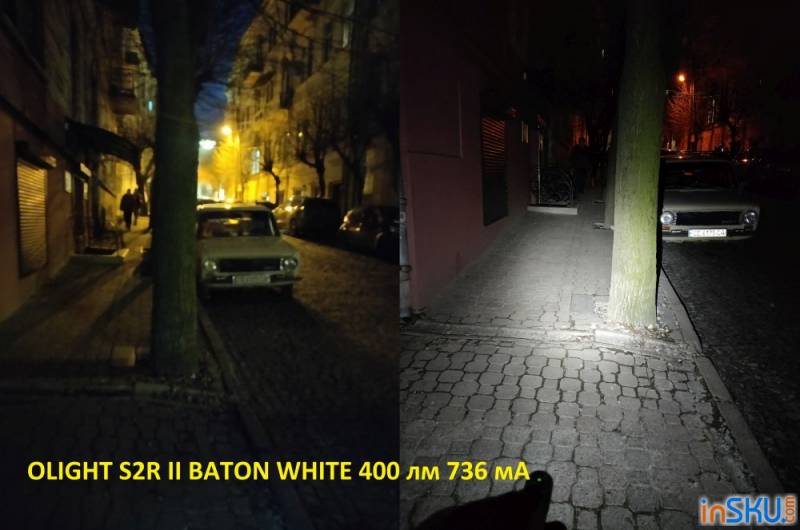 Обзор OLIGHT S2R II BATON WHITE - один из самых красивых фонарей. Обзор на InSKU.com