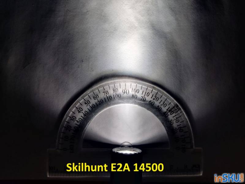 Обзор фонаря Skilhunt E2A 14500 / AA 600 лм и High CRI. Обзор на InSKU.com