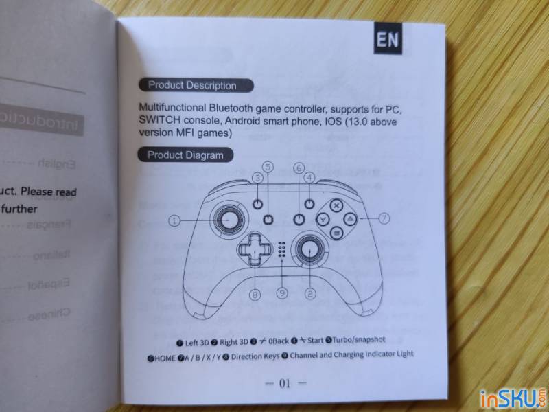 Обзор универсального геймпада EasySMX ESM-9124 - Nintendo Switch/PC/IOS/Android. Обзор на InSKU.com
