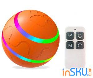 Крутящийся шарик с пультом управления - домашняя игрушка для животных. Или просто дичь!. Обзор на InSKU.com