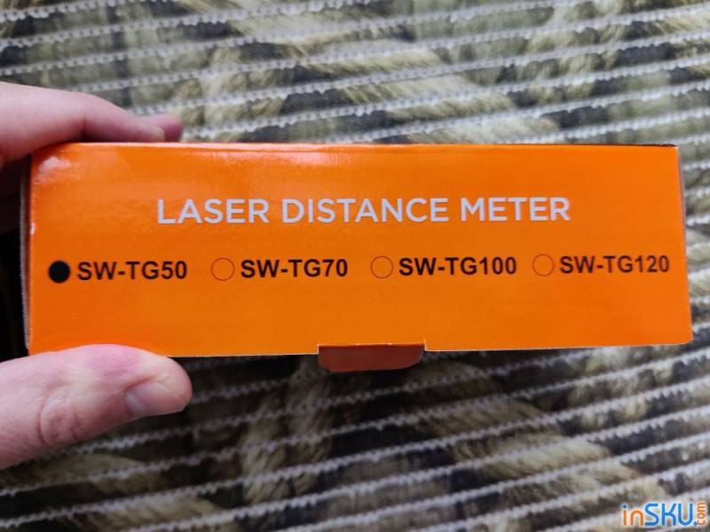 Обзор бюджетного лазерного дальномера SNDWAY SW-TG50. Обзор на InSKU.com