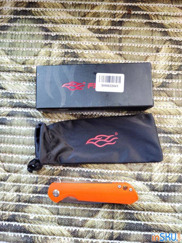 Обзор ножа Firebird by Ganzo FH41S-OR - оранжевый крепыш. Обзор на InSKU.com