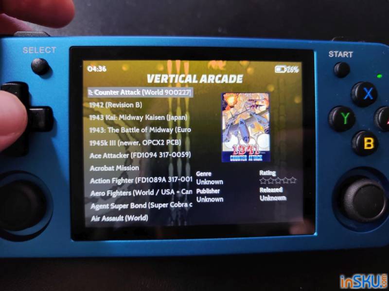 Обзор ANBERNIC RG353M - портативная игровая консоль для ретро-гейминга. Обзор на InSKU.com
