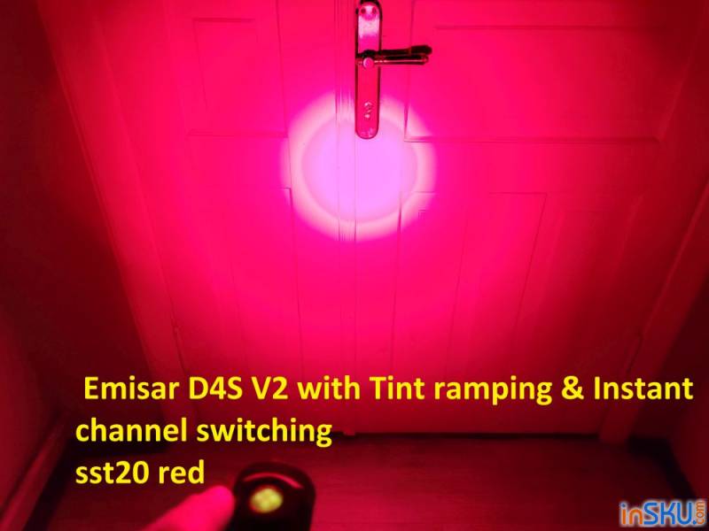 Обзор обновленного фонаря EMISAR D4S V2 - двухканальный свет с максимальной кастомизацией. Обзор на InSKU.com