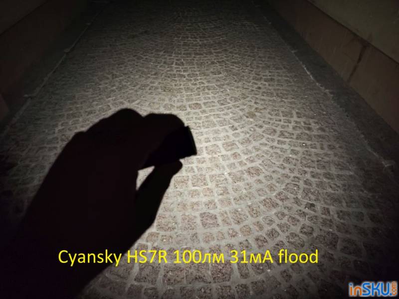 Обзор налобного фонаря Cyansky HS7R - разделенный ближний/дальний свет, зарядка, стабилизация. Обзор на InSKU.com