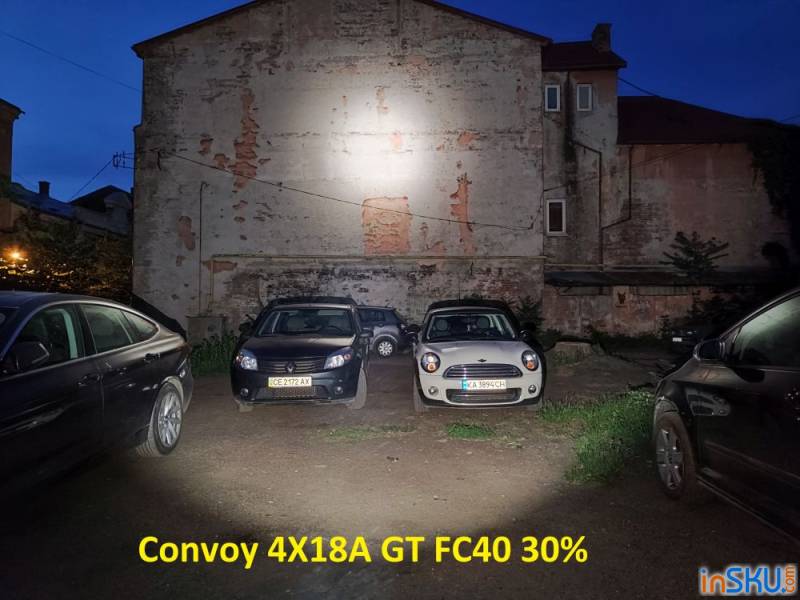 Обзор фонаря Convoy 4X18A - простой в управлении "боченок" с GT FC40 high CRI и тайп-с зарядкой. Обзор на InSKU.com