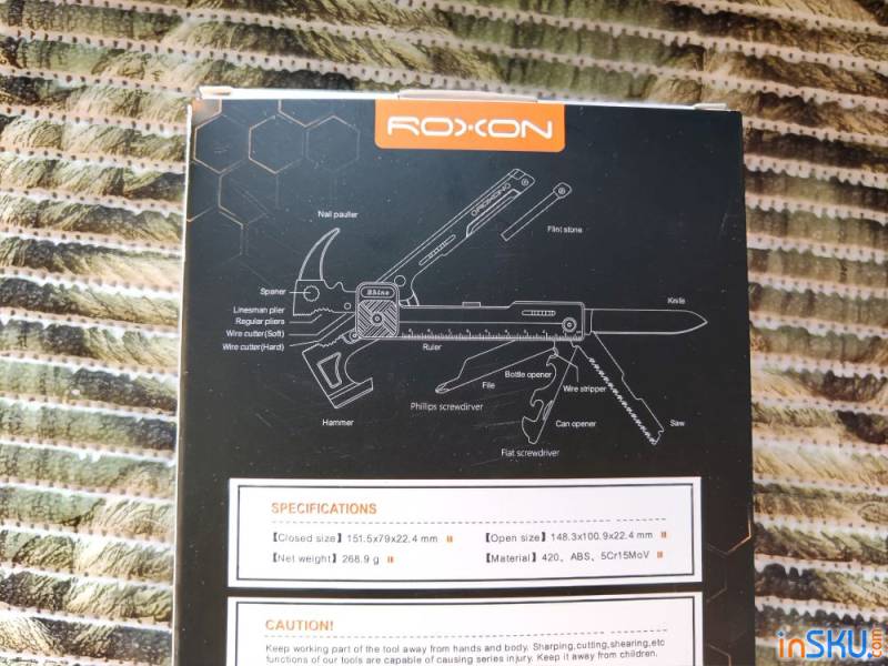 Обзор Roxon H1 - мультитул-молоток и как им пользоваться. Обзор на InSKU.com