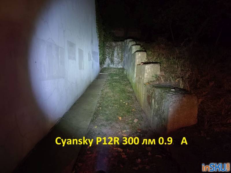 Обзор фонаря Cyansky P12R - мультитопливный малыш с тайп-с зарядкой и "задорого". Обзор на InSKU.com