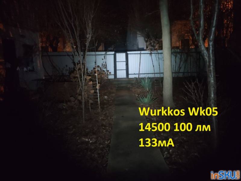 Обзор фонаря Wurkkos Wk05 - инспекционный формат под 2*14500/2*АА и с NICHIA 519A 5000K. Обзор на InSKU.com