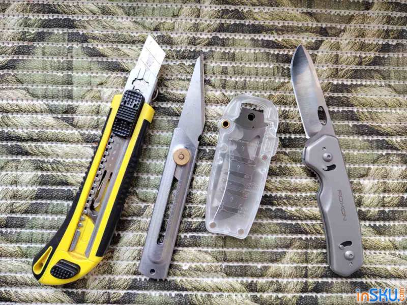 Обзор ножа Roxon Phantasy S502 и набора сменных клинков к нему. Обзор на InSKU.com