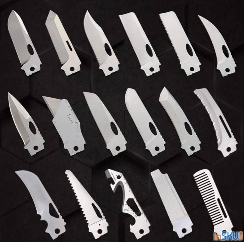 Обзор ножа Roxon Phantasy S502 и набора сменных клинков к нему. Обзор на InSKU.com