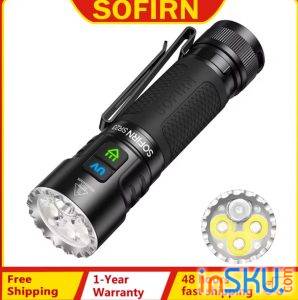 Обзор фонаря SOFIRN SR23 — компактный флудер с УФ-режимом. Обзор на InSKU.com