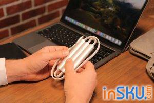 Обзор IVYCable P6 — магнитный кабель с павербанком 2-в-1, быстрая зарядка до 60 Вт, 3000 mAh. Обзор на InSKU.com