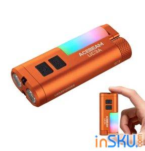 Обзор ACEBEAM UC3A — мини EDC-фонарь с кемпинговым режимом и RGB-светом. Обзор на InSKU.com